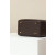 Hermes Lindy Mini Clemence Nata (I2) Palladium Hardware Dark Brown