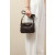 Hermes Lindy Mini Clemence Nata (I2) Palladium Hardware Dark Brown