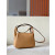 Hermes Lindy Mini Clemence Nior (89) Gold Hardware Brown