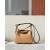 Hermes Lindy Mini Clemence Nior (89) Palladium Hardware Brown