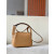 Hermes Lindy Mini Clemence Nior (89) Palladium Hardware Brown