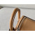 Hermes Lindy Mini Clemence Nior (89) Palladium Hardware Brown