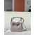 Hermes Lindy Mini Swift Jaune Poussin 1Z Gold Hardware Elephant Grey