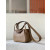 Hermes Lindy Mini Clemence New Bleu Jean (D2) Palladium Hardware Brown