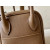 Hermes Lindy Mini Clemence New Bleu Jean (D2) Palladium Hardware Brown