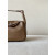 Hermes Lindy Mini Clemence New Bleu Jean (D2) Palladium Hardware Brown