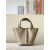 Hermes Picotin Lock 18 Clemence and Matt Alligator (5P) Palladium Hardware Dark Beige