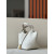 Hermes Picotin Lock 18 Clemence and Ostrich Biscuit(4B) and Vanille(Y1) Palladium Hardware White