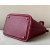 Hermes Picotin Lock 18 Clemence Mauve Pale(09) Palladium Hardware Burgundy Red