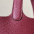 Hermes Picotin Lock 18 Clemence Mauve Pale(09) Palladium Hardware Burgundy Red