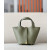 Hermes Picotin Lock 18 Clemence Gris Meyer(0L?) Palladium Hardware Olive Green