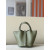Hermes Roulis Mini HSS Evercolor Blanc (01) And Lime(9R)Palladium Hardware Olive Green