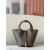 Hermes Picotin Lock 18 Clemence and Matt Alligator Chai (0M)Gold Hardware Dark Brown