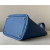 Hermes Picotin Lock 18 Clemence and Ostrich Chai (0M) and Vanille(Y1) Palladium Hardware Blue