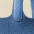 Hermes Picotin Lock 18 Clemence and Ostrich Chai (0M) and Vanille(Y1) Palladium Hardware Blue