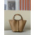Hermes Picotin Lock 18 Clemence and Ostrich Gris Meyer(0L) Gold Hardware Brown