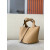 Hermes Picotin Lock HSS 18 Clemence Gris Perle(80) and Rose eLipstick(U5) Palladium Hardware Brown