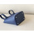 Hermes Picotin Lock 18 Clemence and Matt Alligator Bleu Nuit(2Z)Gold Hardware Dark Blue