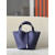 Hermes Picotin Lock 18 Clemence Beton(8L) Gold Hardware Dark Purple