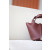 Hermes Picotin Lock 18 Clemence and Matt Alligator Mauve Pale(09)Palladium Hardware Burgundy Red