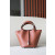Hermes Picotin Lock 18 Clemence and Matte Alligator Beton(8L) Gold Hardware Brown