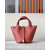 Hermes Picotin Lock 18 Clemence Bleu Nuit(2Z) Gold Hardware Red