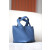 Hermes Picotin Lock HSS 18 Clemence Jaune Amber(9D) and Bleu Du Nord(P3)Palladium Hardware Blue