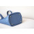 Hermes Picotin Lock HSS 18 Clemence Jaune Amber(9D) and Bleu Du Nord(P3)Palladium Hardware Blue