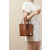 Hermes Picotin Lock 18 Clemence Roi(74) Palladium Hardware Brown