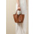 Hermes Picotin Lock 18 Clemence Roi(74) Palladium Hardware Brown