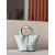 Hermes Picotin Lock 18 Clemence Bleu Hydra(T7) Gold Hardware White