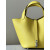 Hermes Picotin Lock 18 Clemence and Matt Alligator Rose eLipstick(U5)Gold Hardware Yellow