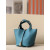Hermes Picotin Lock 18 Clemence Gris Ciment(I2) Palladium Hardware Blue