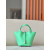 Hermes Picotin Lock 18 Clemence Rose Confetti(1Q) Palladium Hardware Green