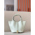 Hermes Picotin Lock 18 Clemence Rose Fourpre(L3) Palladium Hardware Fizz Green