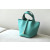 Hermes Picotin Lock HSS 18 Clemence Gold(37) ,Etoupe(18) and Nata(I2) Palladium Hardware Turquoise Green