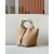Hermes Picotin Lock 18 Clemence Blue Brume(T0) Gold Hardware Brown