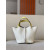 Hermes Picotin Lock HSS 18 Clemence Gris Perle(80) and Rose eLipstick(U5) Gold Hardware White