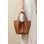 Hermes Picotin Lock 18 Clemence (93) Palladium Hardware Brown