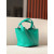 Hermes Picotin Lock 18 Clemence Toffee(1H) Palladium Hardware Green