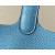 Hermes Picotin Lock 18 Clemence Trench(S2) Palladium Hardware Blue
