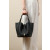 Hermes Picotin Lock 18 ClemenceRose Azalee(8W) Palladium Hardware Black