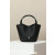 Hermes Picotin Lock 18 Clemence Rose Lipstick (U5) Palladium Hardware Black