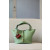 Hermes Picotin Lock 18 Clemence Rouge Laque(3M) Gold Hardware Light Green
