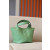 Hermes Picotin Lock 18 Clemence Rouge Laque(3M) Gold Hardware Light Green