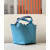 Hermes Picotin Lock 18 Clemence Trench(S2) Gold Hardware Blue