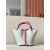 Hermes Picotin Lock 22 Clemence Etain(8F) Gold Hardware White