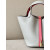 Hermes Picotin Lock 22 Clemence Etain(8F) Gold Hardware White