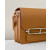 Hermes Roulis Mini Evercolor Brown Marfa (8Q) Palladium Hardware