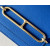 Hermes Roulis Mini Evercolor Jaune Amber (9D) Palladium Hardware Blue